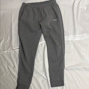 BOSS Men's Charcoal Joggers